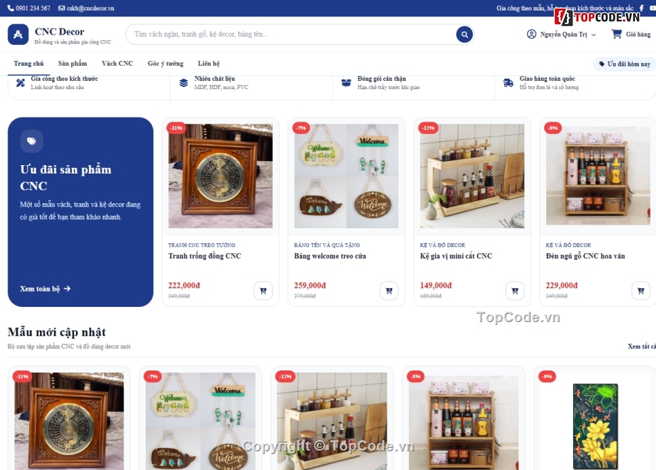 bán,Website bán đồ dùng,cnc